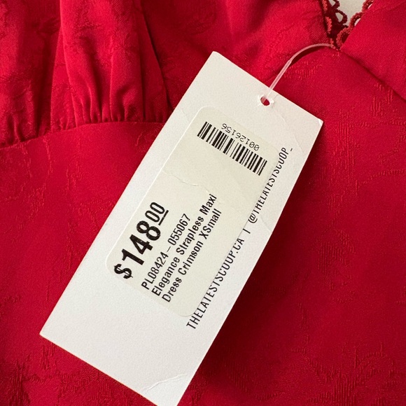 Red Maxi/Midi Dress - Picture 8 of 10